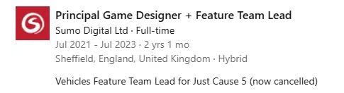 最大最正规股票配资 前员工资料显示《正当防卫 5》游戏疑似在开发过程中被取消